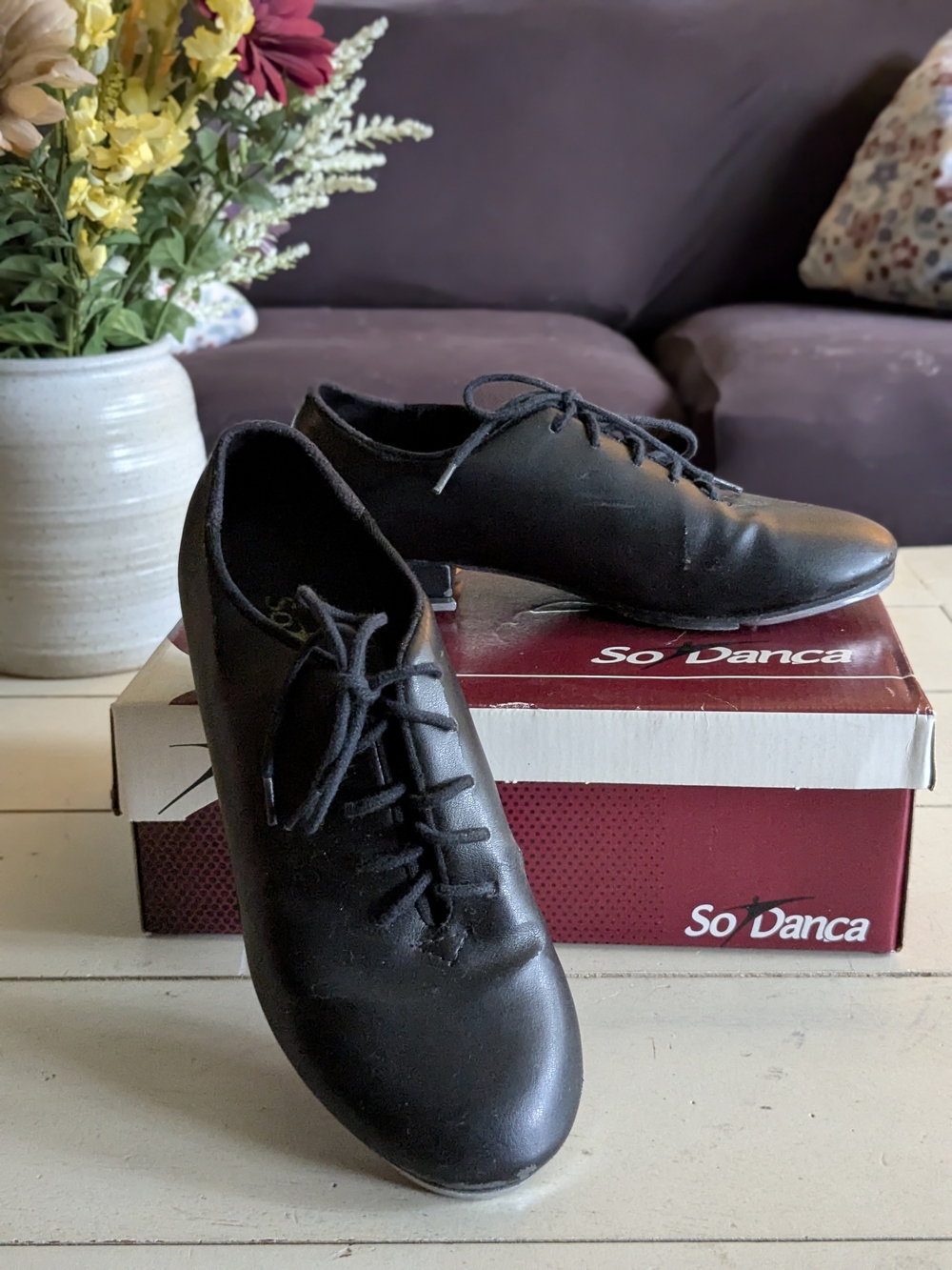 Youth So Danca Student Oxford Tap Shoes - Size 2